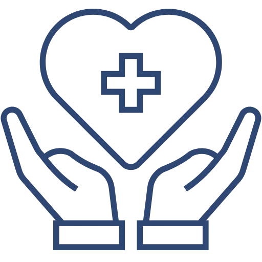 Safety - blue safety icon