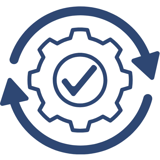 Seamless experience - blue seamless experience icon