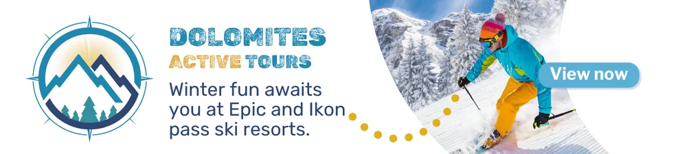 Dolomites Active Tours - Winter fun awaits you at Epic and Ikon pass ski resorts. Click to View Vacations.