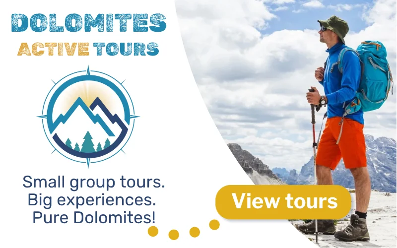 Dolomites Active Tours - Small group tours. Big experiences. Pure Dolomites! Click to View Tours.