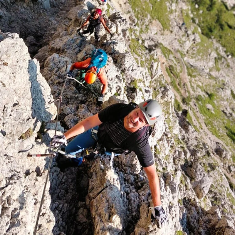 Tridentina Via Ferrata - South Tyrol - Dolomites.
