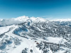 Madonna di Campiglio ski resort in the Monte Spinale area.