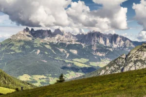 The Monzoni Group Mountains.