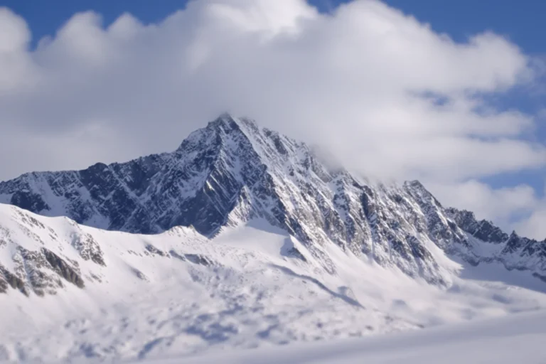 Pian di Neve Adamello Glacier.