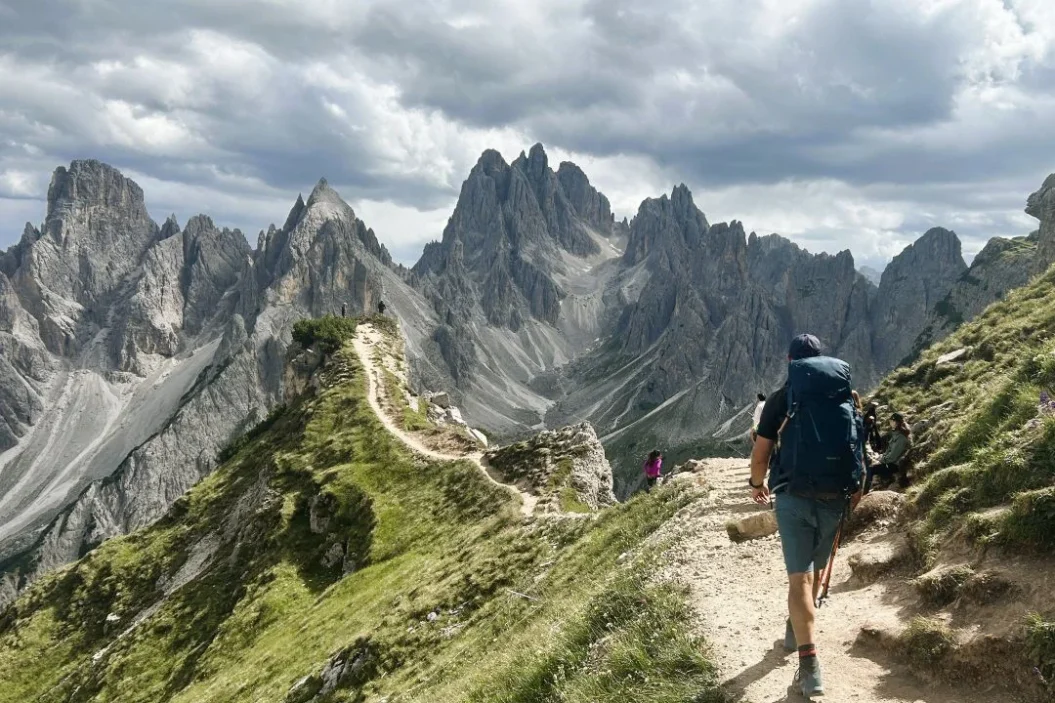 The Cadini di Misurina viewpoint.