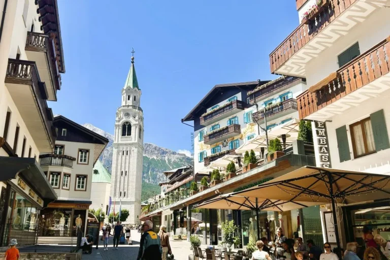Cortina town centre.