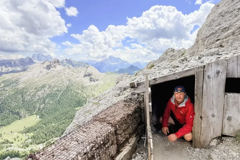 Discovering the Lagazuoi WW1 Tunnels.