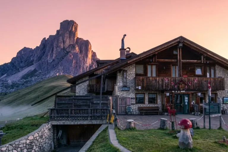 Early moring at Passo Giau