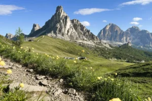 Ra Gusela at Passo Giau.