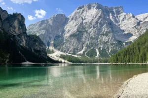 A quiet Lago di Braies.
